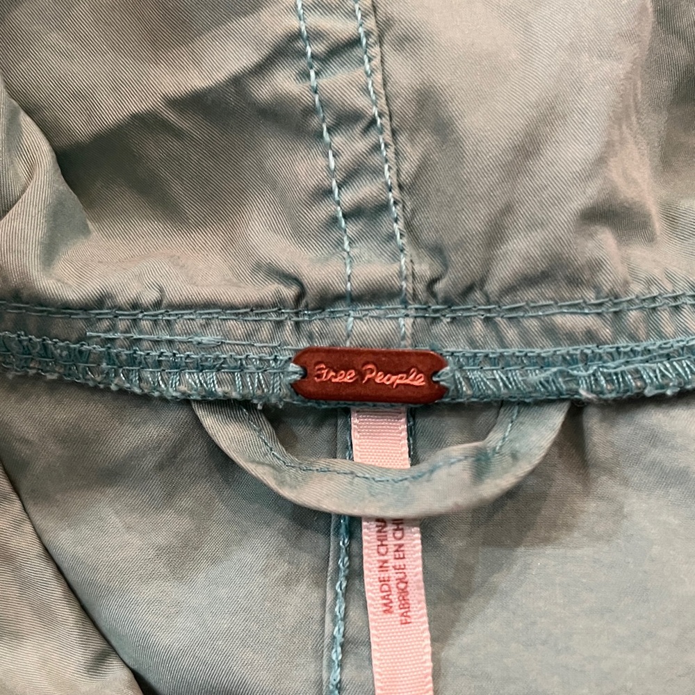 Free People Green Utility Jacket - Picture 3 of 8